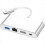 USB C Ethernet Multiport Adapter, 4-i-1 USB C Hub 100 Mbps Ethernet, 1