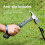 Outdoor Camping Tent Canopy Hammer Camping Equipment Grey 2