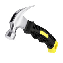 Mini Claw Hammer Shock Absorber Anti-Slip Grip, 300 g, For Home Repair, Woodworking And Outdoor Camping