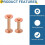 20Set Copper Rivets and Burrs, Solid Leather Copper Rivet Fastener 3