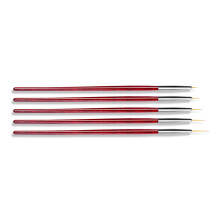 5 Pcs/Set Nail Fine Drawing Pens Nails Art Liner Brushes for