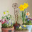 Decorative Rusty Dandelions Plant Stake Outdoor Iron Artwork 4