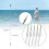 Glow Fishing Baits with String Hook for Freshwater Saltwater Sea 2
