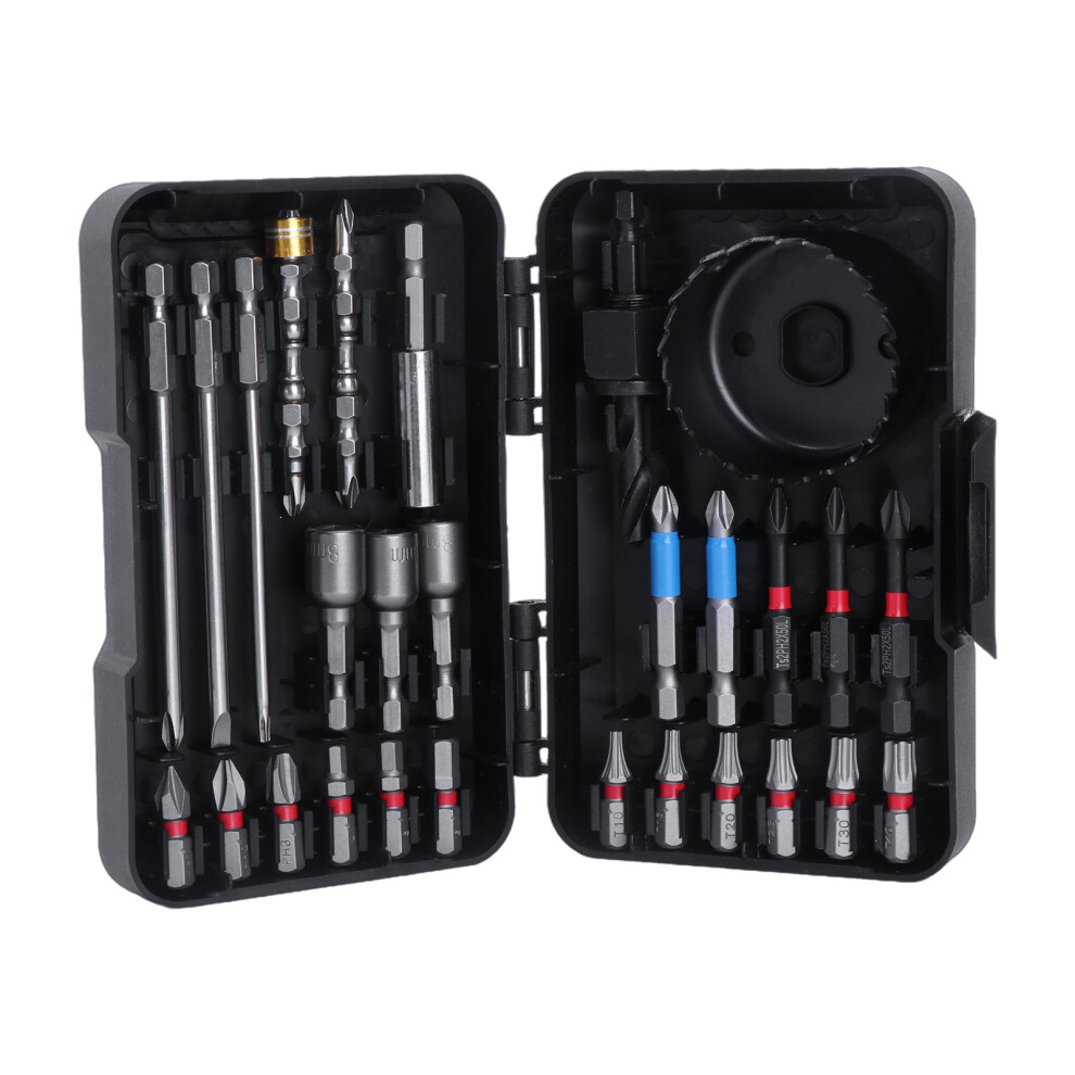 27Pcs 1/4Inch Hex Cross Screw Driver Drill Bit For Electric 7751000045517