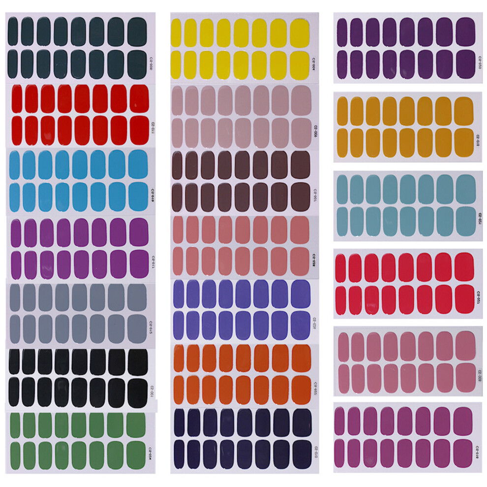 Self-Adhesive Nails Art Sticker Nail Polish Stickers Waterproof