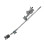 Cymbal Arm Stand Holder with Clamp Mount Extension Attachment 1