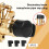 3Pcs Tenors Saxophone End Caps Plug Replacement AntiBump 7