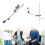 Cymbal Arm Stand Holder with Clamp Mount Extension Attachment 4