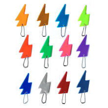 12Pcs Reflective Pendant Safety Reflective Pendant Reflector
