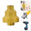 Step Drill Bit Straight Grooved Hole Cutter Metal Cone Drill Bit 2