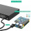 Til 5 POE Ethernet-strømforsyningsmodul 802.3af/At 4