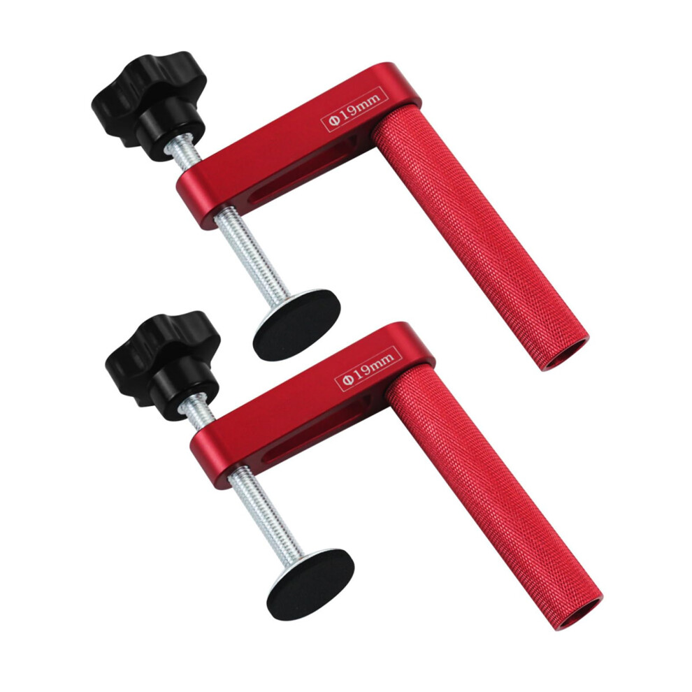 Woodworker Essential Workbench Dog Clamps 19Mm 20Mm Holes Aluminum Holdfasts For Secure Material Grip 6447073677670