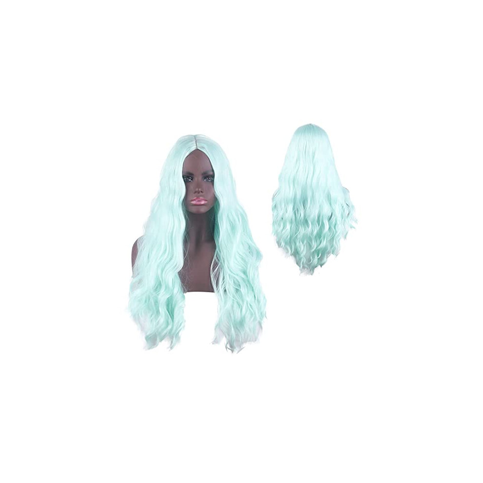 Unisex Wig For Cosplay Mid-Point Corn Perm Small Curly Hair Universal Multi-Colour Zb80001-4 For Everyday Parties