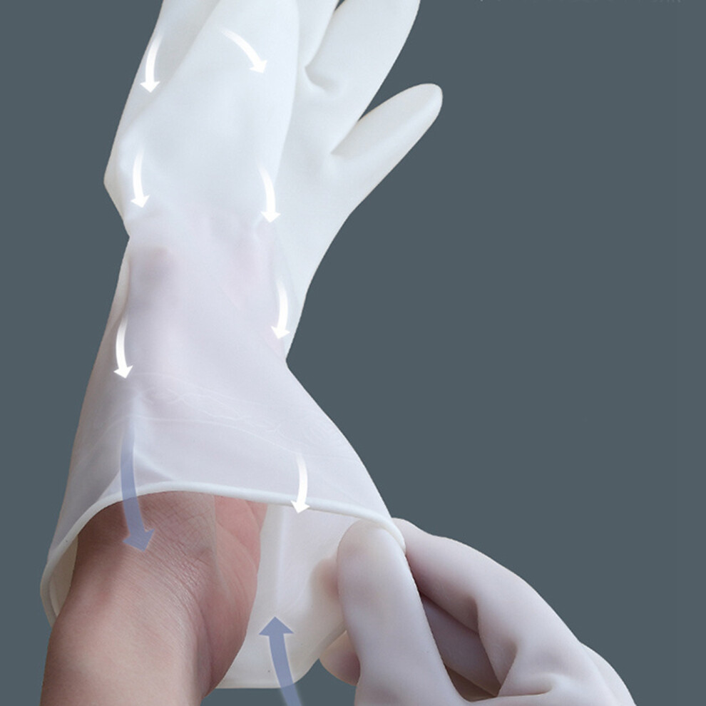 PVC Kitchen Gloves Waterproof Non Slip Household Washing Gloves Reusable S-image-OPC-PKFVM9P-NEW