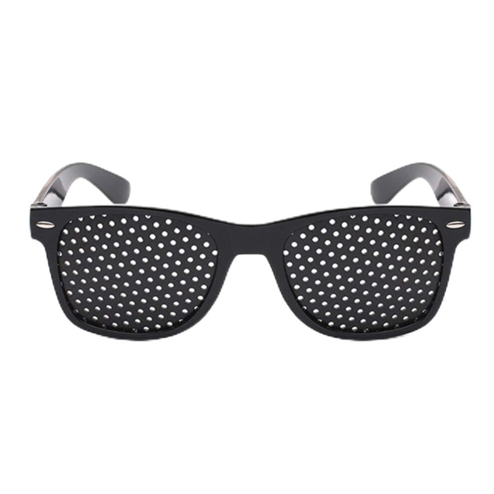Pinhole Glasses for Vision Correction, Anti-Myopia Spectacles, PC Anti-Fatigue Eye Care, Stenopeic Design, 1pc