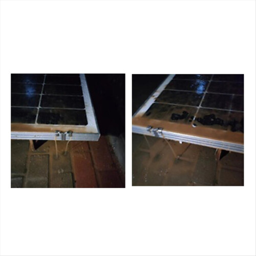 30 stk. PV solcellepanel dræningsspænde 35 mm 2