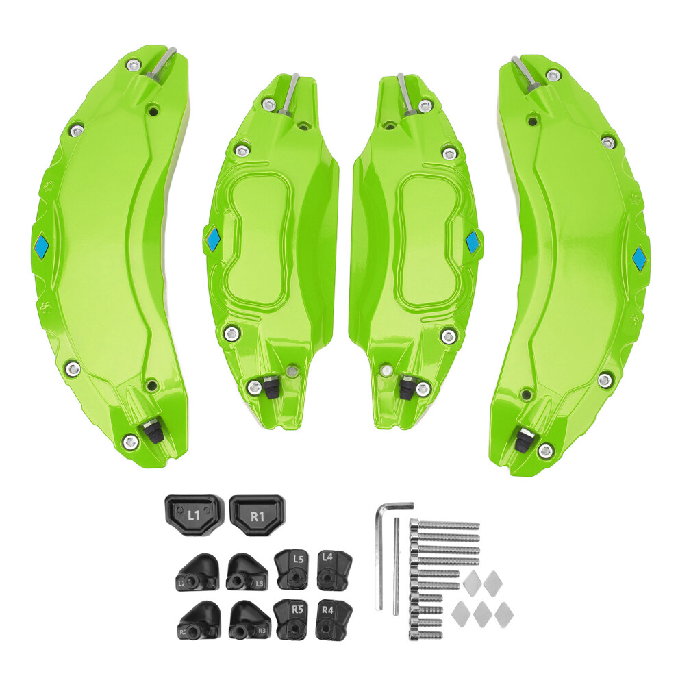 4Pcs Car Caliper Cover Aluminium Alloy Disc Brake Green 8320539204000