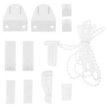 1Set Smooth White Pom Roller Blind Replacement Parts DIY Curtain Tool
