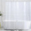 Shower Curtain Inner Liner Sheer Curtains Clear for Stall Bath Waterproof Vertical 2