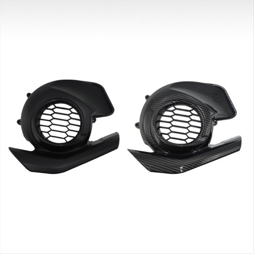 Cache-ventilateur pour accessoires de moto noir 2