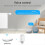 Tuya trådløs ZigBee temperaturkontrollventil radiatorventil 3