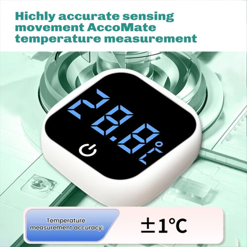 0-60  Akvarium Selvklæbende Termometer LCD Digital Fisketank Mini 2