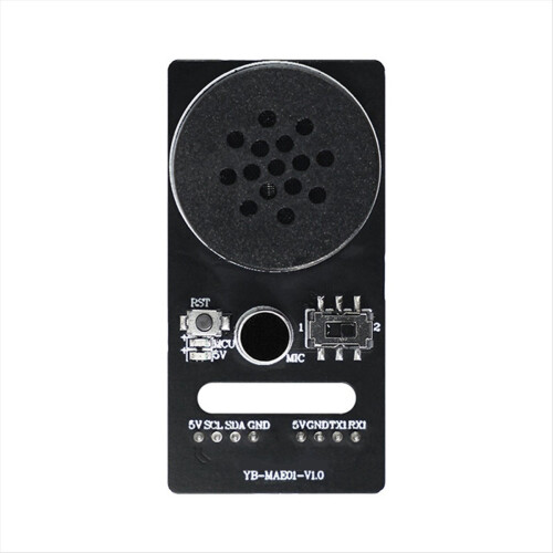 AI Voice Recognition Module Recognition Broadcast Model Training 2