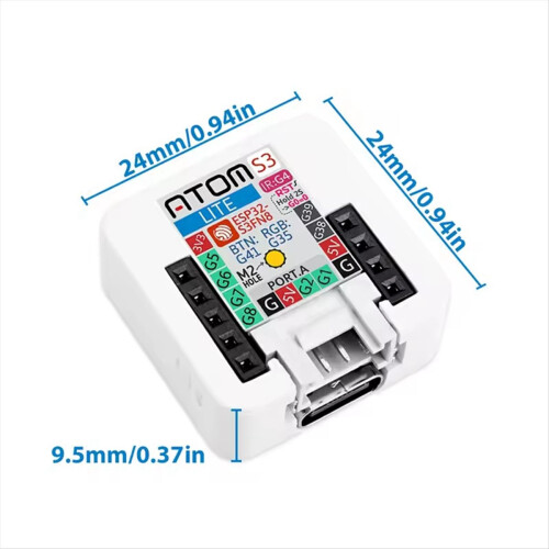 ATOMS3 Lite ESP32S3 Udviklingssæt IoT, AI-integration 1