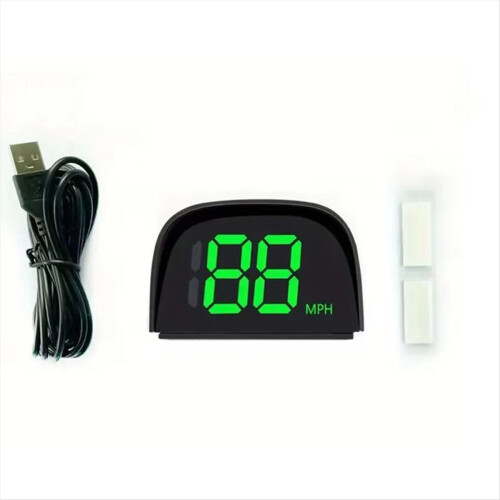 Tachimetro GPS digitale per auto, display HUD con velocità 2