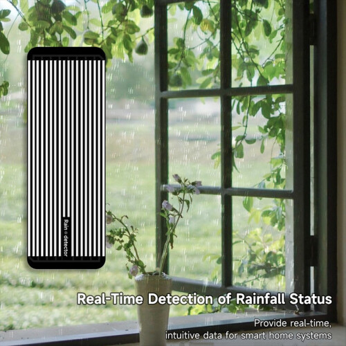 Tuya ZigBee Smart Regnsensor 2-i-1 Regnvannsoversvømmelsesdetektor 2