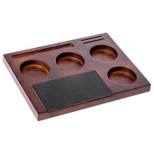 Espresso-tampestation med skridsikker bund 51/54/58 mm kaffestamper