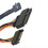 PCIE Oculink SFF-8611 4I 90 astetta U.2 SAS SFF -sovitinkaapeli 1M 5