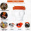 Ζώνη ιδρώτα Safe Hard Hat - Πλενόμενες ζώνες ιδρώτα Hard Hat, 8 τεμάχια 2