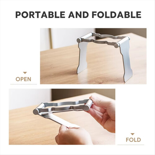 Sammenleggbar kaffedryppholder i aluminiumslegering 1