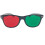 Red Green Glasses for Amblyopia Training, Adjustable Size, Comfortable Fit, Durable Material, Vision Therapy Eyewear 1