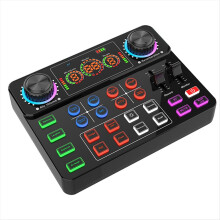 Nova placa de som V8spro para gravação de computador para dispositivo de discoteca DJ