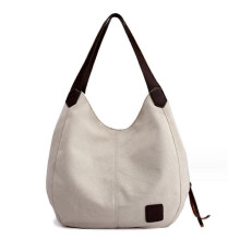 Hobo Purses for Women Canvas Tote Shoulder Bags Cotton Handbags Purse Rucksack for Women