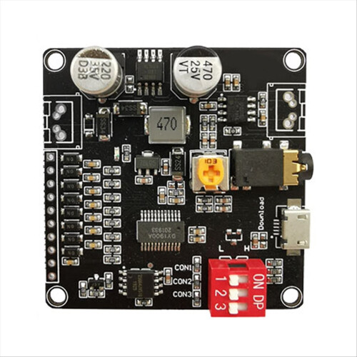 12V/24V Trigger Serial Port Control 10W/20W Voice Playback Module,B
