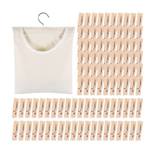 Clothespin Bag, Hanging Storage Organizer Laundry