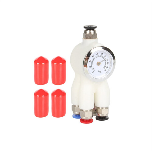 4 in 1 PTFE Adapter Connects 4 Feeding Modules for Bambu X1/P1 X1C