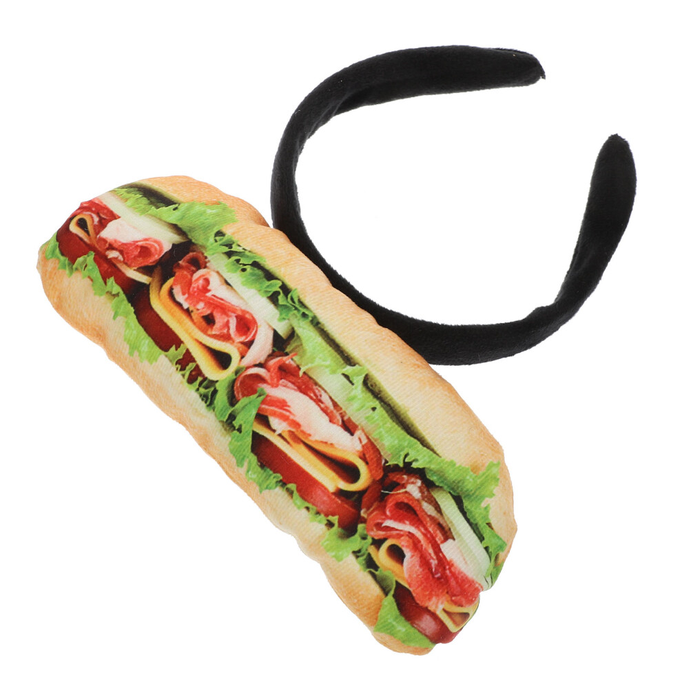 5 Stuks Haarband Met Sandwichontwerp, Feest, Rolspel-image