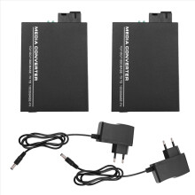Przełącznik Ethernet Gigabit Single Fiber Transceiver 1 Pair z wtyczką EU