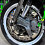 Cache de conduits de refroidissement d'air pour étrier de frein de moto CRF1000L 3