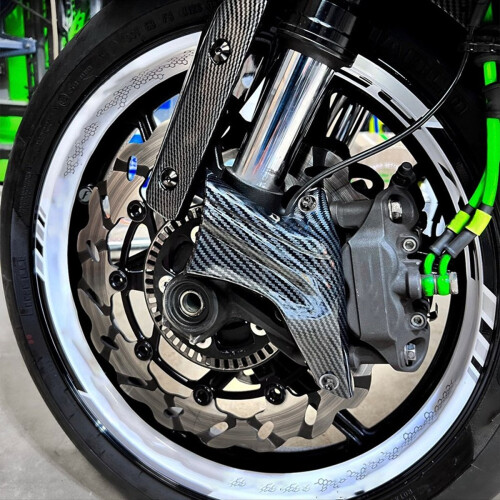 Cache de conduits de refroidissement d'air pour étrier de frein de moto CRF1000L 2