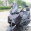 Motorcykelforrude til XMAX300 X MAX 300 Sort 5