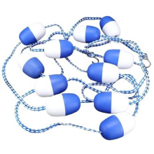 Pool Safety Rope 11 Balls Float Line 5M Swimming Pool Separation Lane Rope Durable Swimming Pool Equipment