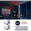 Bedroom Projection Digital Alarm Clock with USB Charging Port 2