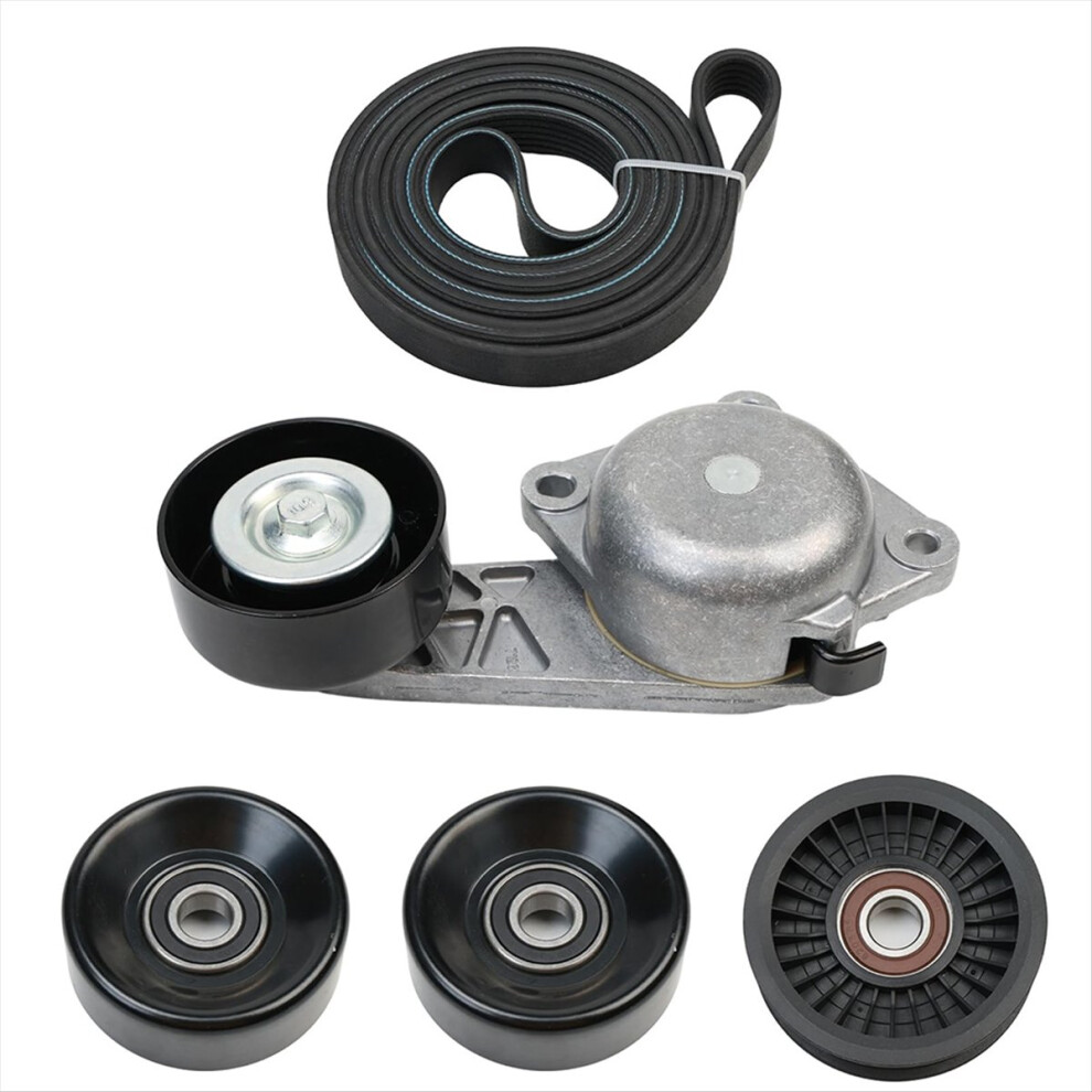 Serpentine Belt Drive Tensioner Pulley Component Kit For 4853673872841