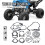ATV Motor Ventilkåpspackning Topplockspackning för 2
