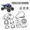 ATV Motor Ventilkåpspackning Topplockspackning för 3